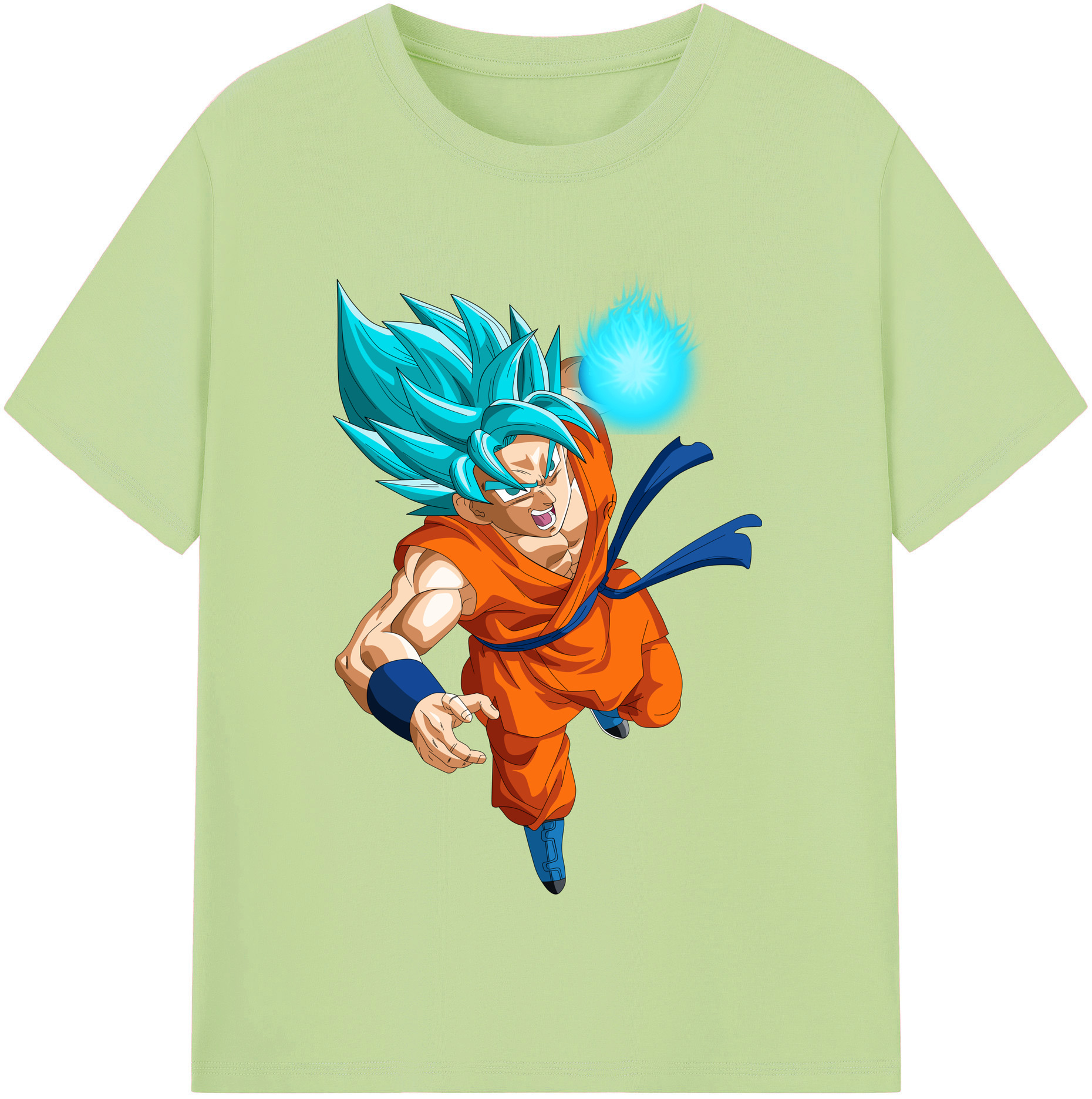 （画像用） ドラゴンボール 孫悟空（そん ごくう）Son Goku カカロット DRAGON BALL Kakarotto 綿100％半袖Tシャツ（フロントプリント）